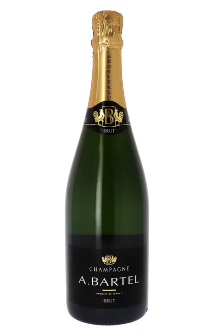 Bouteille de champagne brut A. Bartel