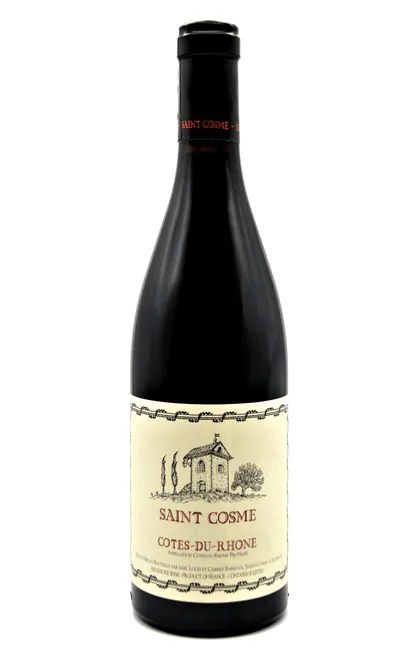 Bouteille de Côtes du Rhône rouge Saint Cosme