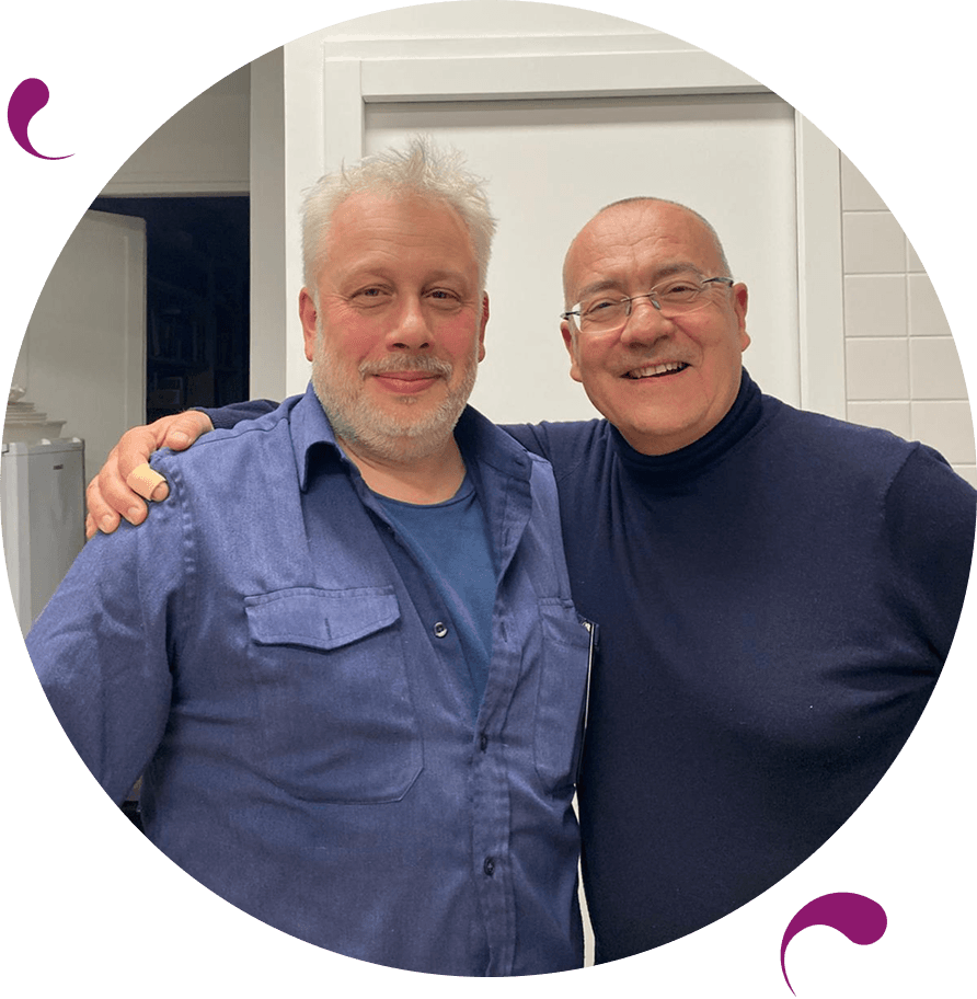 Jean-François Mallet et Jean-Louis Guilhamat